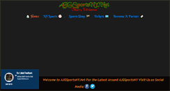 Desktop Screenshot of ajgsportstalk.com
